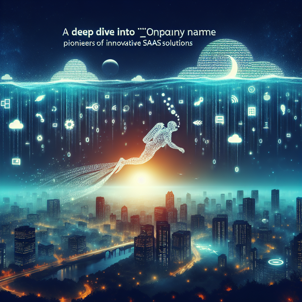 A Deep Dive into [Company Name]: Pioneers of Innovative SaaS Solutions