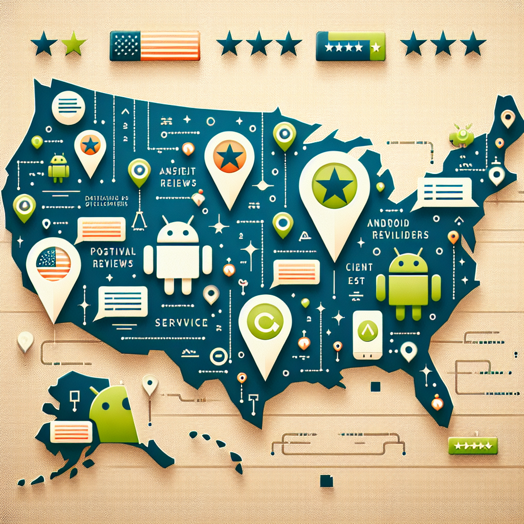 An overview of leading Android app developers across the U.S., highlighting their services and client reviews. (clutch.co)