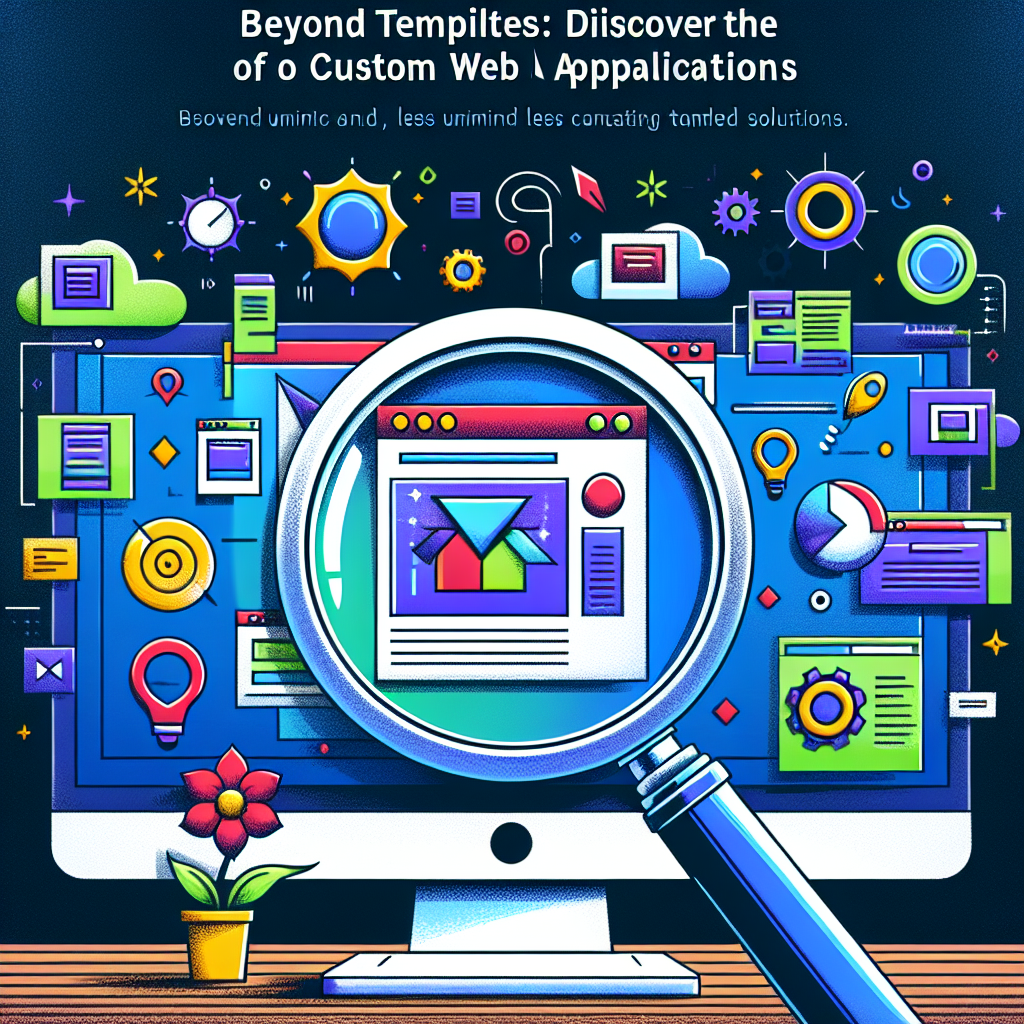 Beyond Templates: Discover the Power of Custom Web Applications
