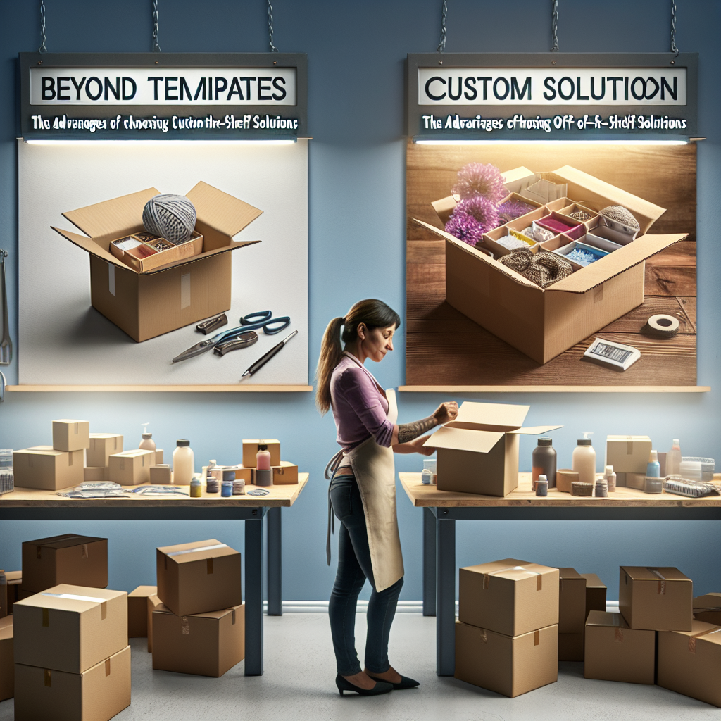 Beyond Templates: The Advantages of Choosing Custom over Off-the-Shelf Solutions