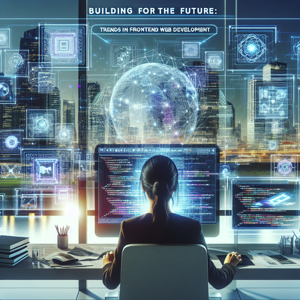 Building for the Future: Trends in Frontend Web Development for 2023