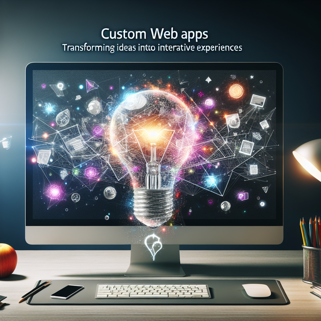 Custom Web Apps: Transforming Ideas Into Interactive Experiences