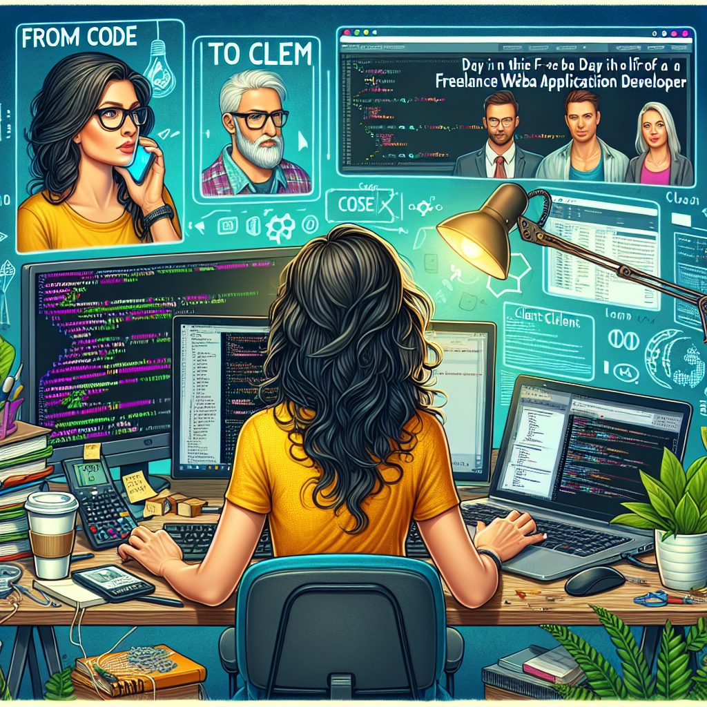 From Code to Client: A Day in the Life of a Freelance Web Application Developer