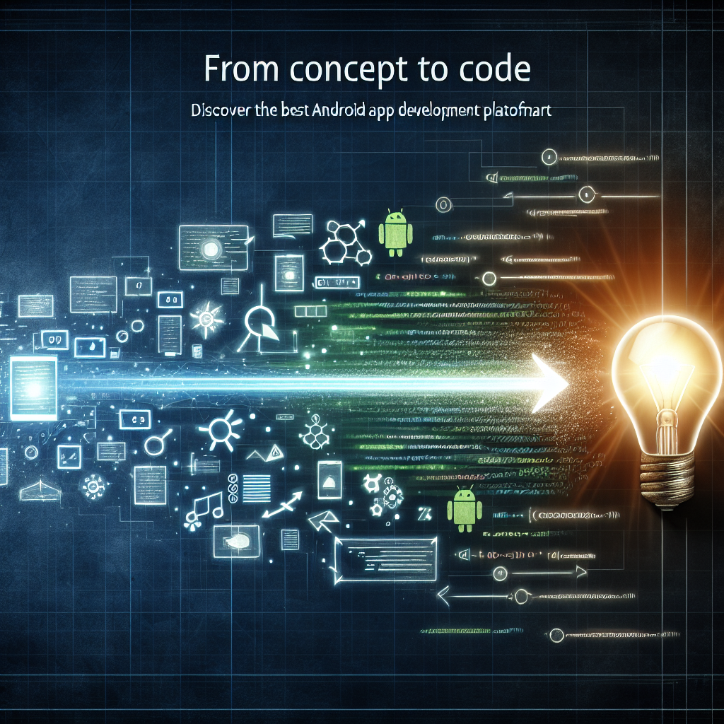 From Concept to Code: Discover the Best Android App Development Platform