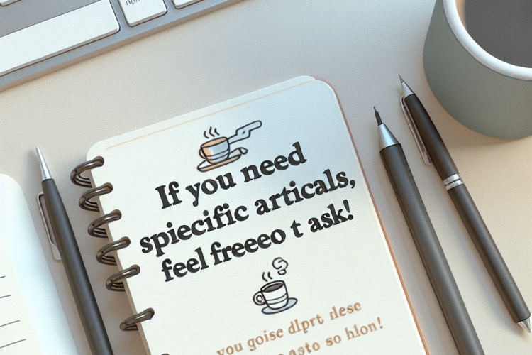 If you need more specific articles, feel free to ask!