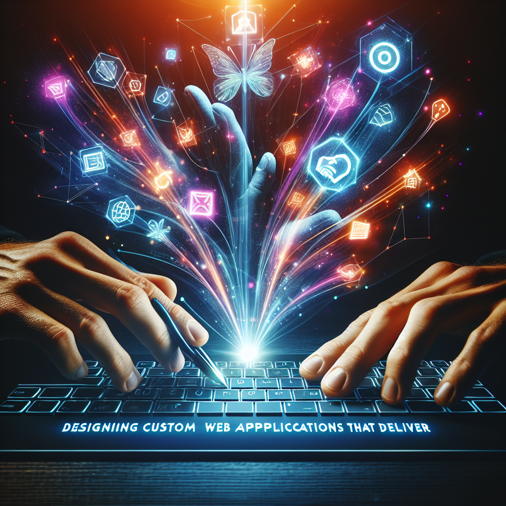 Innovation at Your Fingertips: Designing Custom Web Applications that Deliver