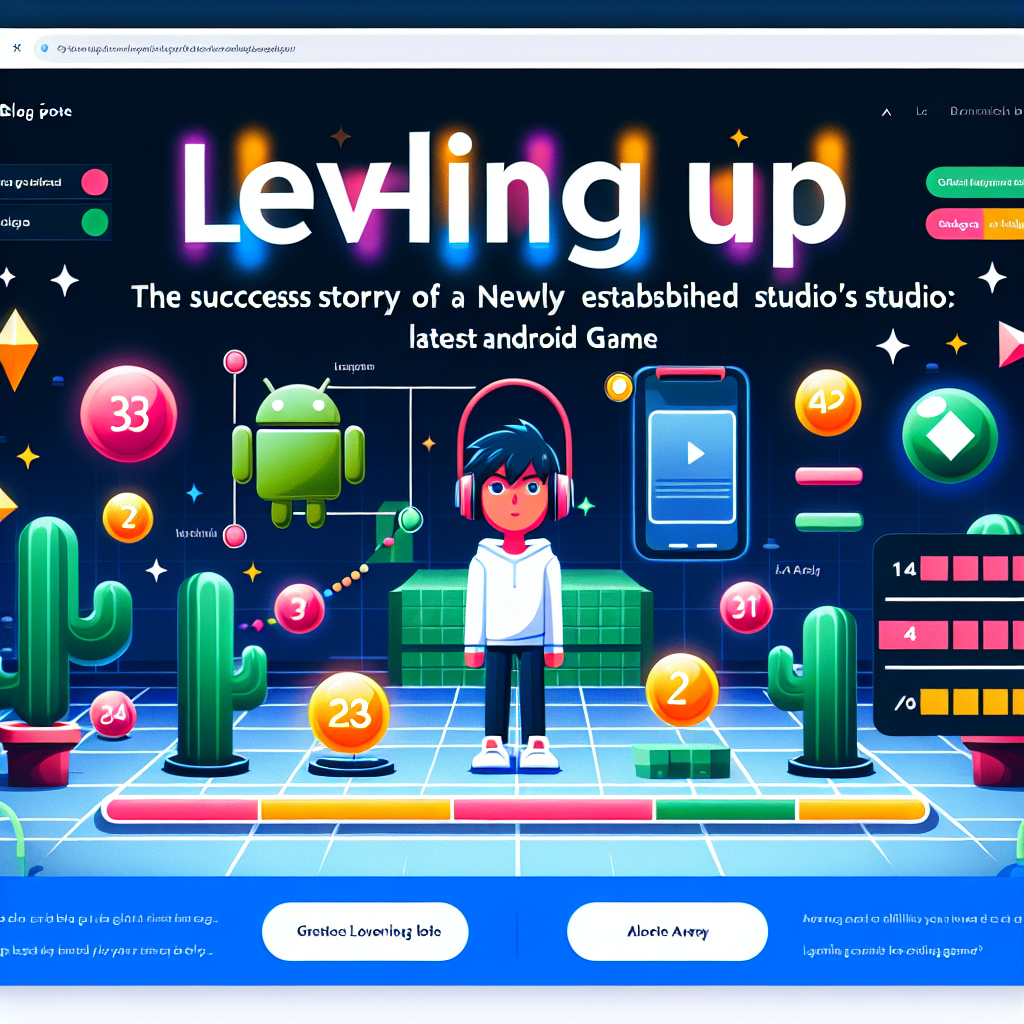 Leveling Up: The Success Story of [Studio Name]'s Latest Android Game