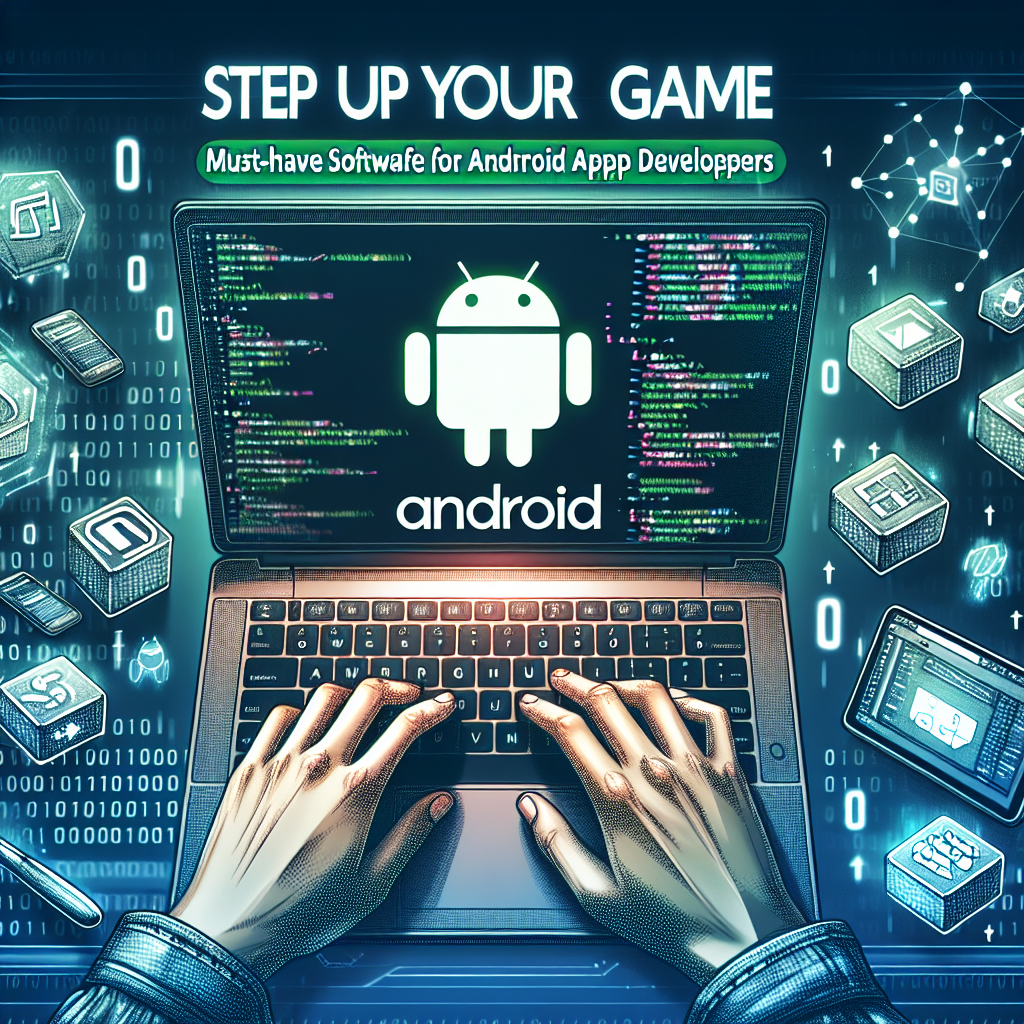 Step Up Your Game: Must-Have Software for Android App Developers