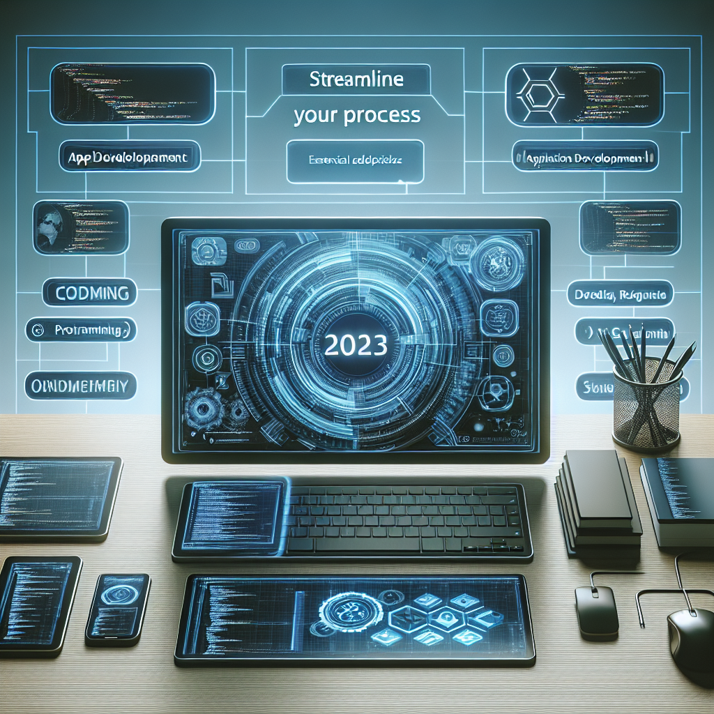 Streamline Your Process: Essential App Development Tools for 2023