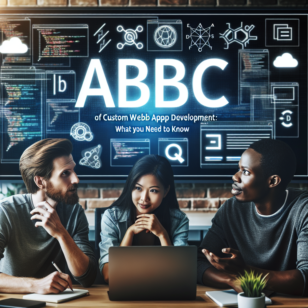 The ABCs of Custom Web App Development: What You Need to Know