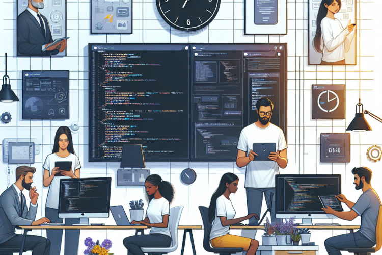Behind the Code: A Day in the Life of a U.S. App Development Agency