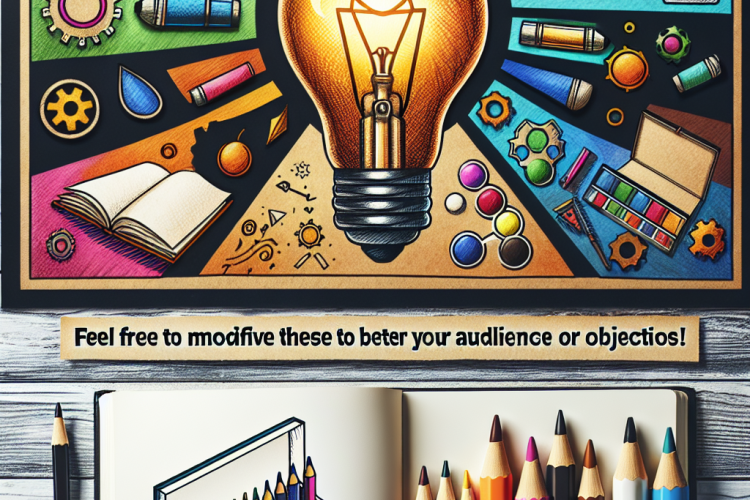 Feel free to modify these to better fit your audience or objectives!