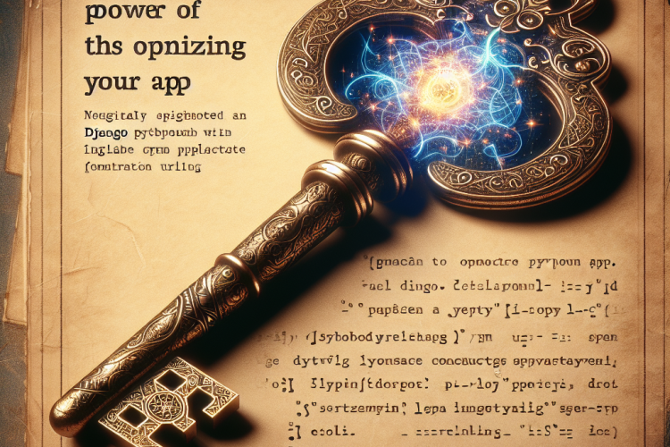 Unlocking the Power of Django: Tips for Optimizing Your App