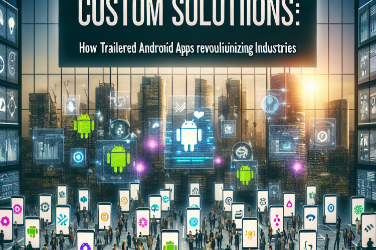 Custom Solutions: How Tailored Android Apps Are Revolutionizing Industries