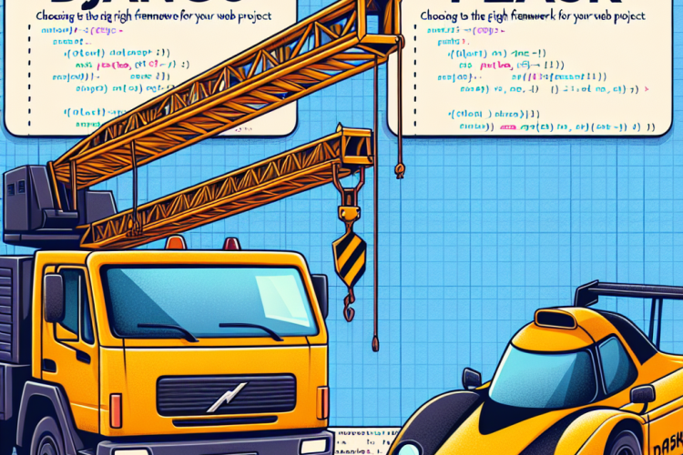 Django vs. Flask: Choosing the Right Framework for Your Web Project