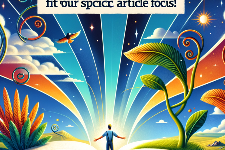 Feel free to adjust them to fit your specific article focus!